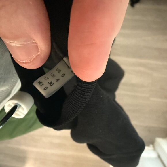 Elie Tahari Black Short Sleeve Mini Dress Size US 0 Color Black - Picture 5 of 7